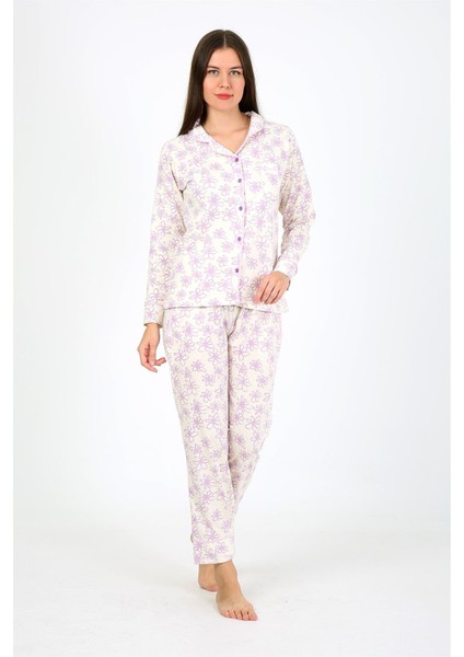 Kadın Penye Uzun Kol Pijama Takım 2776 fiyatları