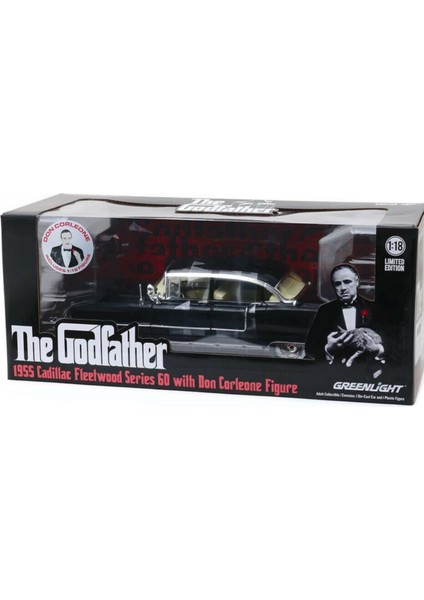 1:18 The Godfather – 1955 Cadillac Fleetwood Limited Edition- Synoverse Inovasyon Kitap Hediyeli