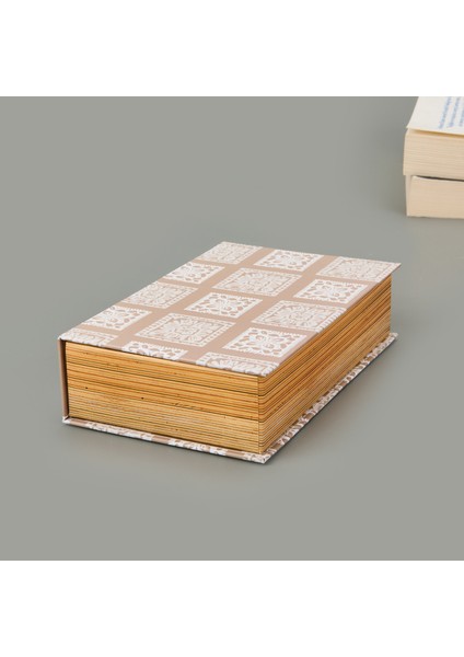 Deco La Vie Boheme Dekoratif Kutu - Bej - 19,5X12X5 cm fiyatları