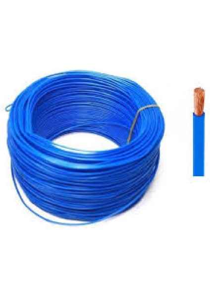 Han Nyaf-0.34-Mv ,mavi 0.34MM² 1-Damar/çok Telli 1-Mt Nyaf Kablo