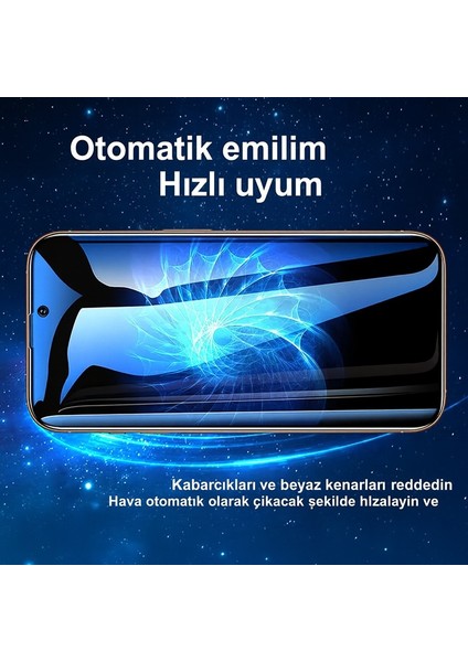 iPhone 16 Pro Max Uyumlu Full Seri Ekran Koruyucu Kırılmaz Cam Ekran Koruyucu + Kolay Uygulama Aparatı Tam Uyumlu indirimleri