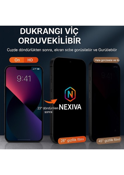iPhone 16 Pro Max Uyumlu Full Seri Ekran Koruyucu Kırılmaz Cam Ekran Koruyucu + Kolay Uygulama Aparatı Tam Uyumlu