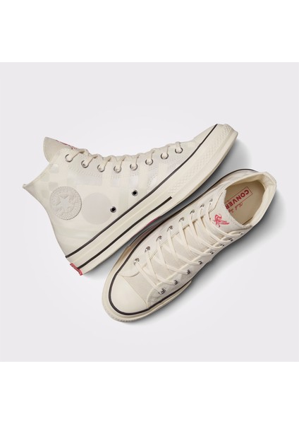 Chuck 70 Unisex Krem Sneaker fırsatları