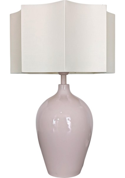 Nefa Toz Pembe Abajur