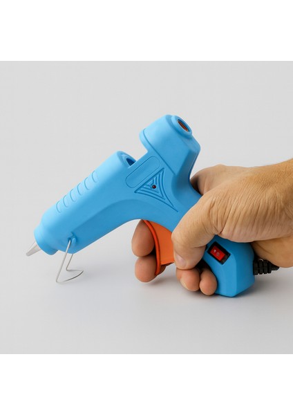 11 mm 40W Sıcak Ince Mum Silikon Tabancası 190°C Hızlı Isınan Güçlü Yapıştırıcı Tabanca Ergonomik modelleri