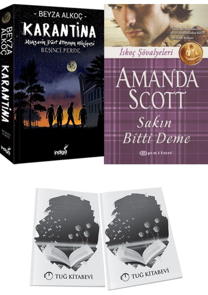 Sakın Bitti Deme ve Karantina 5 Beyza Alkoç 2li Set + Hediyeli