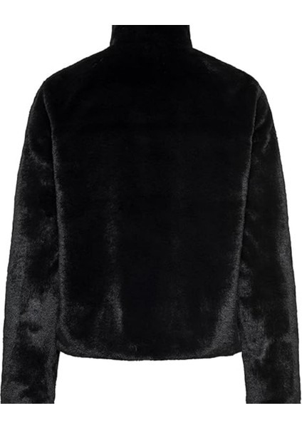 Only 15295423 Newvıda Lıfe Tuylu 2 Sus Cep Onden Cıtcıtlı Pelus Kısa Mont modelleri