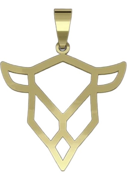 14 Ayar Altın Kolye Ucu Boğa GM8235 1 gr fiyatları