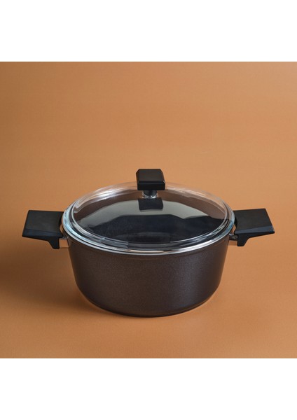 x Refika Swiss Crystal Tencere 24 cm Black