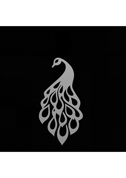 925 Ayar Gümüş Kolye Tavus Kuşu SM7899