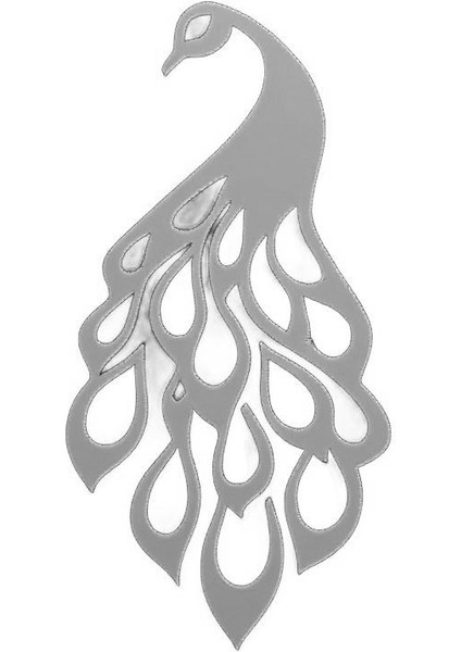 925 Ayar Gümüş Kolye Tavus Kuşu SM7899 fiyatları