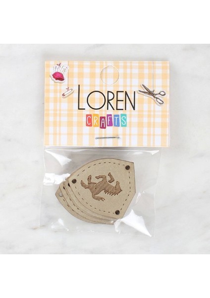 Loren Crafts Figürlü Deri Arma 5 Adet - 1582 fiyatları