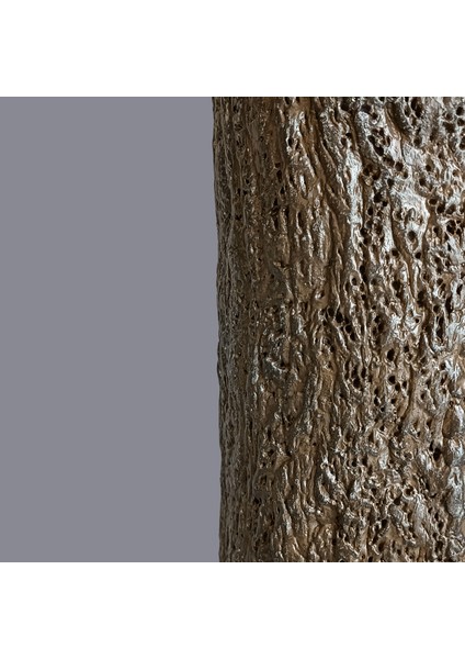 Lersen Taş Dokulu Kahverengi Abajur modelleri