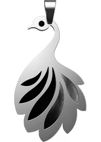 925 Ayar Gümüş Kolye Tavus Kuşu SM7897 fiyatları