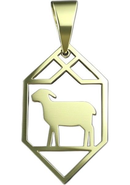 14 Ayar Altın Kolye Ucu Koyun GM8004 1 gr fiyatları