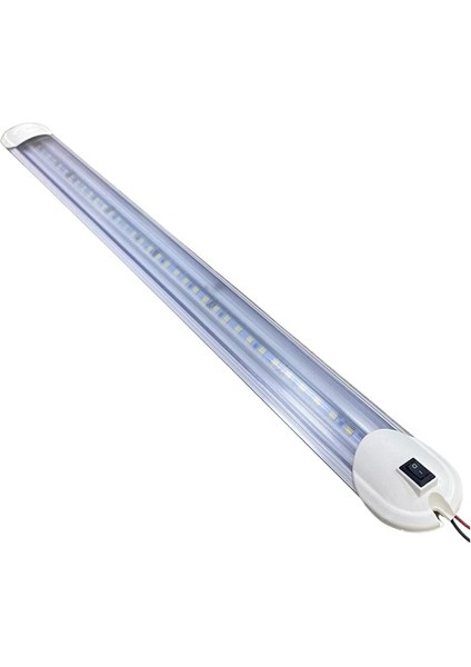 24V Floresan Tavan Lambası Ledli Beyaz Anahtarlı (660 Mm)