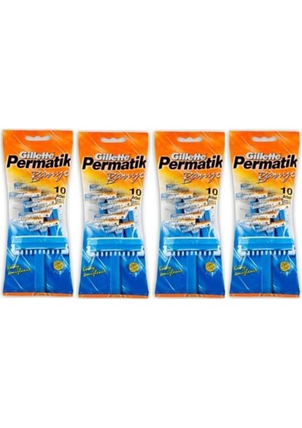 Permatik Banyo 10'lu x 4 Paket