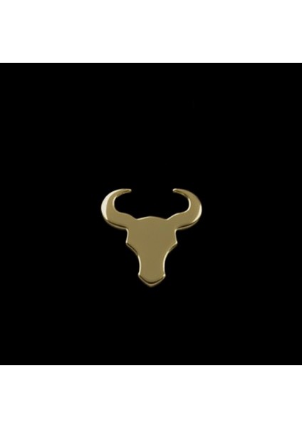 8 Ayar Altın Kolye Ucu Boğa GM8231 0.5 gr