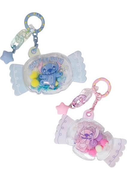 Disney Lilo&stitch Lisanslı Parti Serisi Şeker Figürlü Anahtarlık modelleri