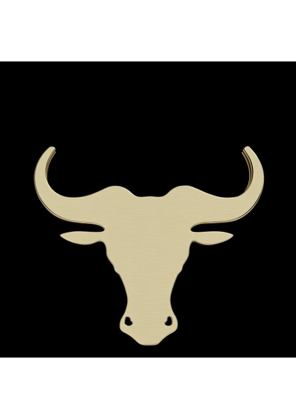 8 Ayar Altın Kolye Ucu Boğa GM8237 0.5 gr