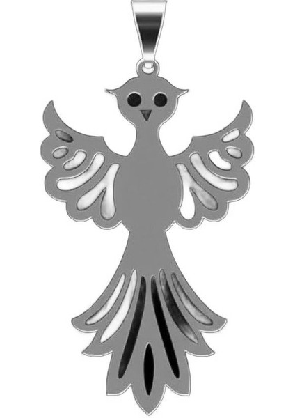 925 Ayar gümüş kolye anka kuşu SM7769 fiyatları