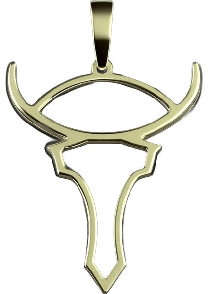 8 Ayar Altın Kolye Ucu Boğa GM8238 1 gr fiyatları