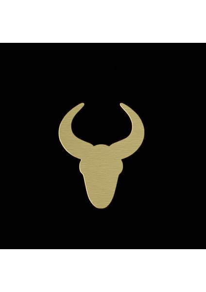 14 Ayar Altın Kolye Ucu Boğa GM8236 0.5 gr