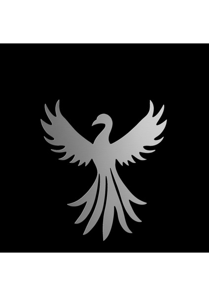 925 Ayar gümüş kolye anka kuşu SM7775