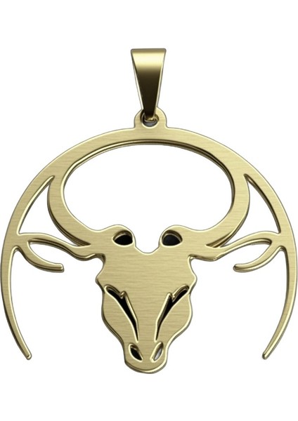 14 Ayar Altın Kolye Ucu Boğa GM8239 0.5 gr fiyatları