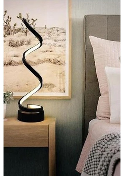 Kıvrımlı Gece Lambası Spiral Gece Lambası Dekor Hediyelik modelleri