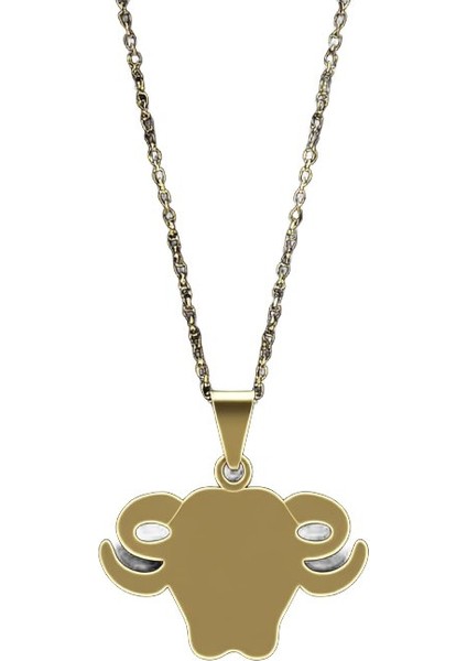 8 Ayar Altın Kolye Ucu Boğa GM8233 1 gr fiyatları