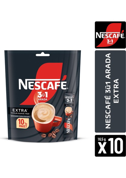 3'ü 1 Arada Extra 10'lu Paket 10x16.5g