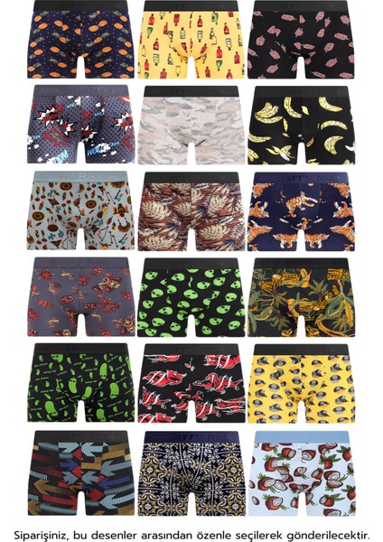 Erkek 3'lü Boxer 1. Sınıf Kumaş Premium Paket Özel Dizayn. Düz Likralı Boxer Şort Çeyizlik Hediyelik