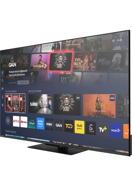 55QV3F63DT 55'' 139 Ekran Uydu Alıcılı 4K Ultra HD Vidaa QLED TV fiyatları