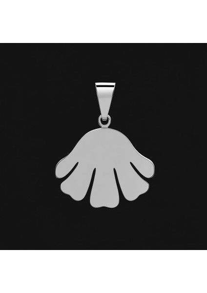 925 Ayar gümüş kolye deniz kabuğu SM8029