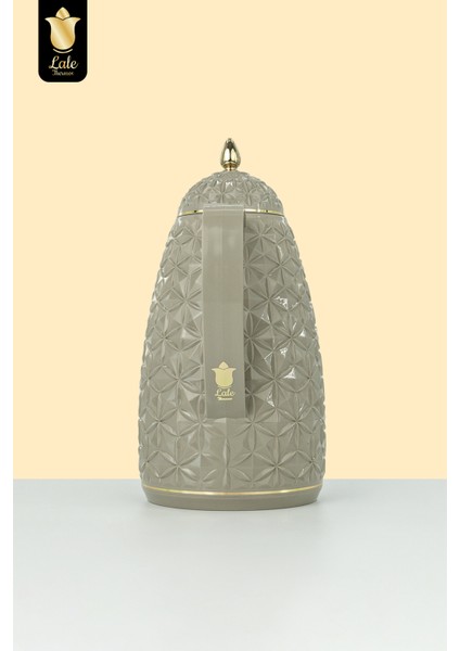 Cam Hazneli Termos 9034 | 0,6 Lt | Kahve & Çay | 12 Saat Sıcak / 24 Saat Soğuk | Yerli Üretim (Moon) modelleri