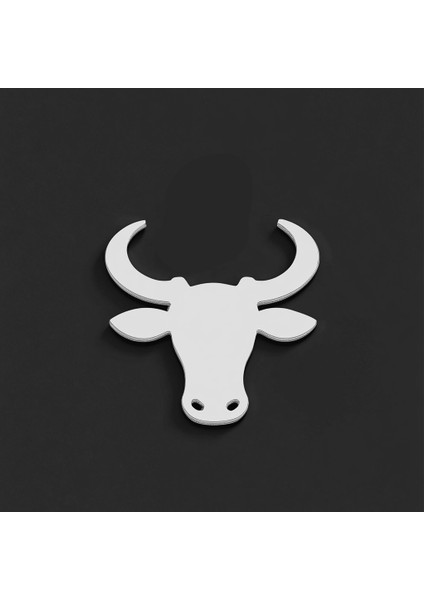 925 Ayar Gümüş Kolye Boğa SM8242