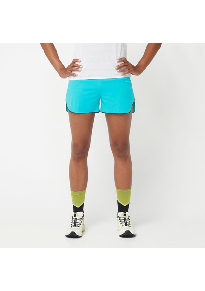 Sense Aero 3'' Kadın Koşu Şortu Peacock Blue LC2181100