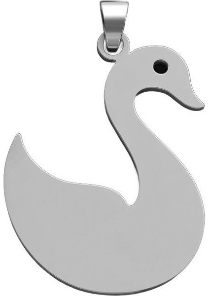 925 Ayar gümüş kolye kuğu SM8207 fiyatları