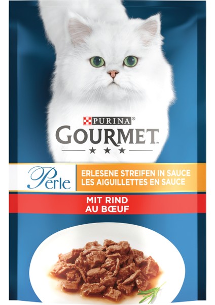 Purina Gourmet Perle 24 Adet Izgara Sığır Kedi Konservesi 85 gr fiyatları