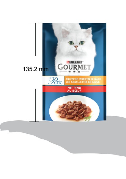 Purina Gourmet Perle 24 Adet Izgara Sığır Kedi Konservesi 85 gr fırsatları