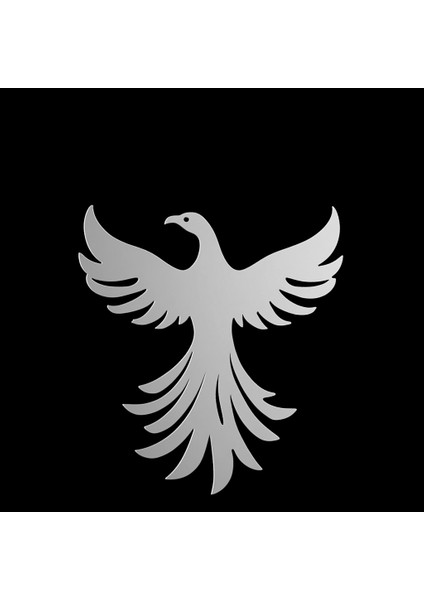 925 Ayar gümüş kolye anka kuşu SM7770