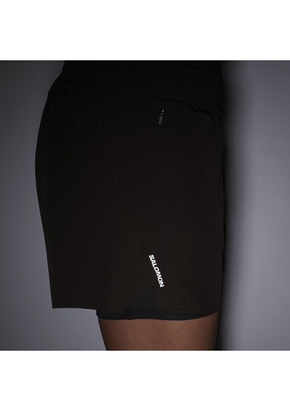 Shakeout Core 2ın1 4" Kadın Koşu Şortu Coffee Bean LC2656200 fırsatları