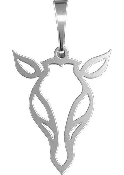 925 Ayar Gümüş Kolye Boğa SM8217 fiyatları