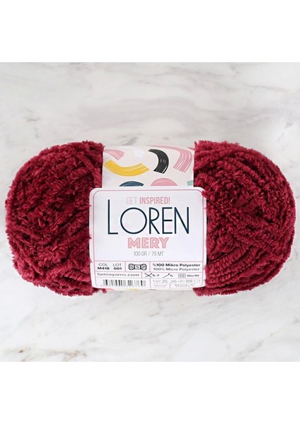 Loren Mery Mürdüm El Örgü Ipi - M418 modelleri