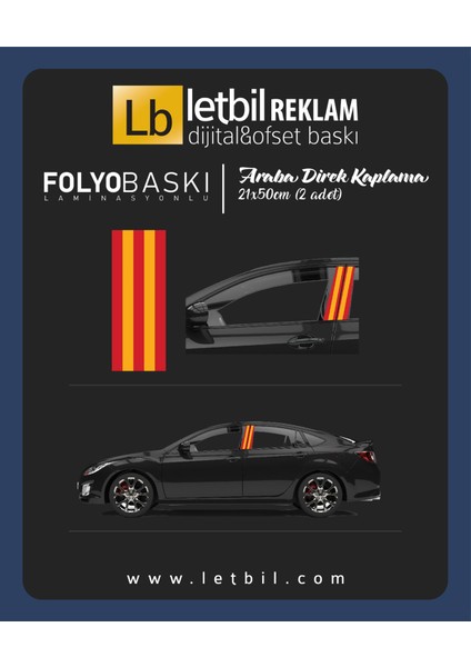 Araba Etiketleri, Tuning Kaplama, Direk Folyosu - Gs