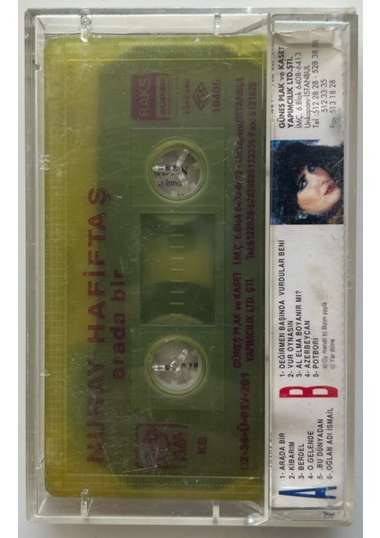 Nuray Hafiftaş Arada Bir Kaset (Orjnal Dönem Baskı Kaset) fiyatları