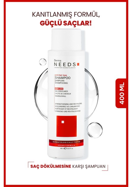 Saç Döküm Karşıtı Şampuan 400 ml