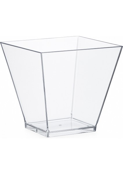 Prizma Mika Plastik+Kapak Küp Sunum Kase 200CC 50 Adet Mika Prizma fiyatları