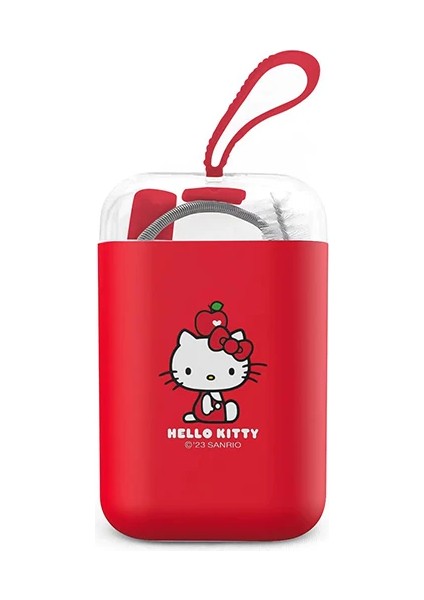 Sanrio Lisanslı Hello Kitty Elma Koleksiyonu Taşıma Kutulu Taşınabilir Pipet fiyatları